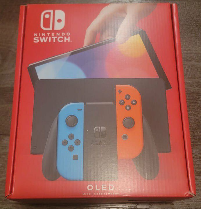 Nintendo Switch OLED Blue & Red