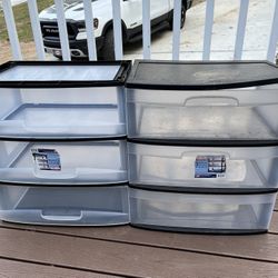 Plastic Drawer Storage 