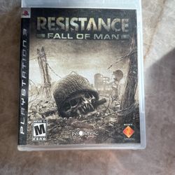 PS3 RESISTANCE FALL OF MAN