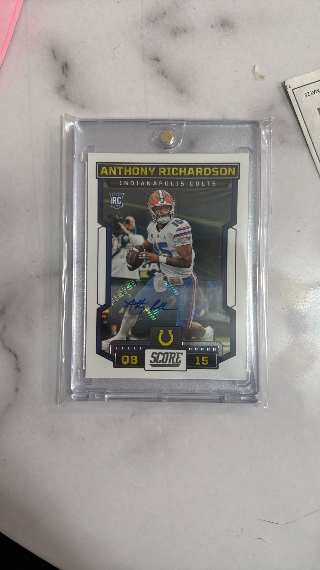 Anthony Richardson Rookie Autograph
