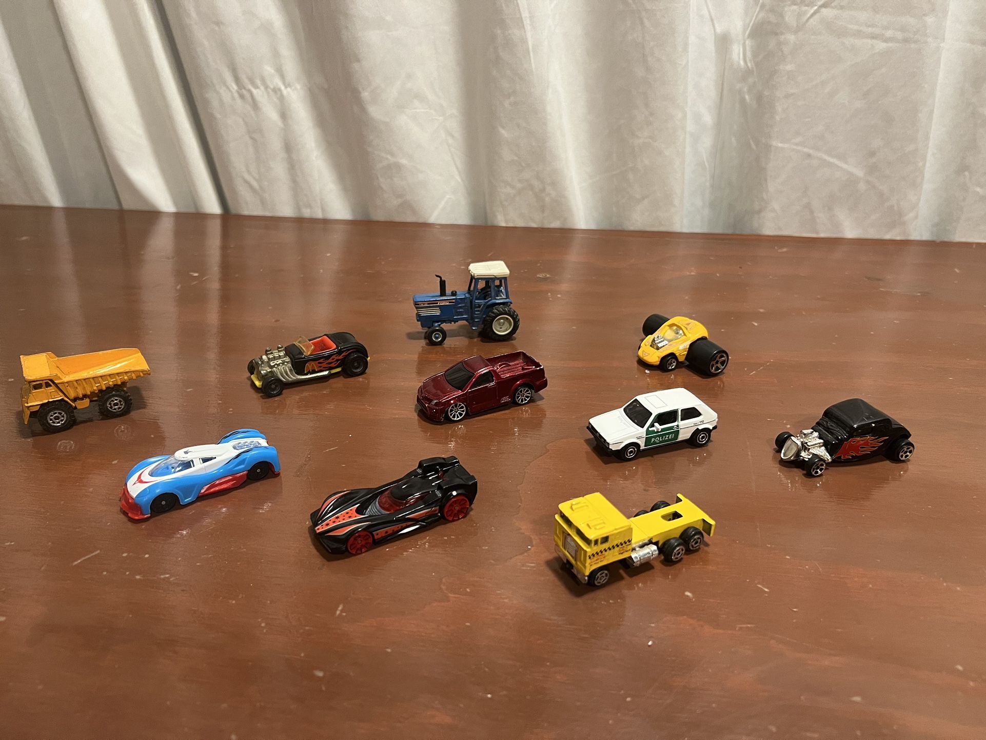 Lot of vintage hot-wheels cars 10 pieces