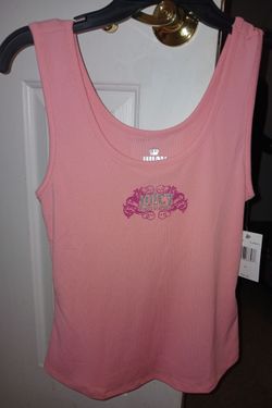 Juicy couture Ribbed Knit Tank Top Flamingo Pink