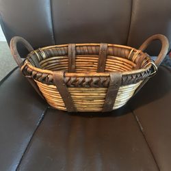 Vintage Woven Basket