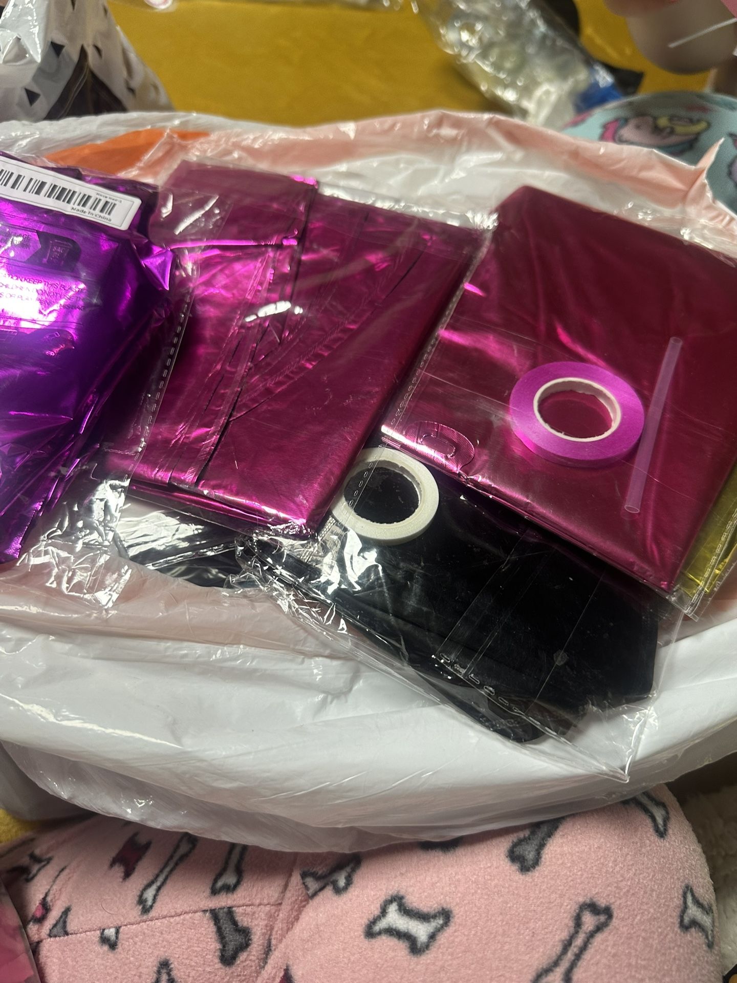bag of balloons