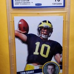 Tom Brady 1999 Rookie Prospect Gem Mint 10