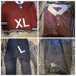 FAST SELL True Religion Men Joggers and shirt Brand new with tags