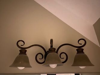 Two New 3 Light Fixtures