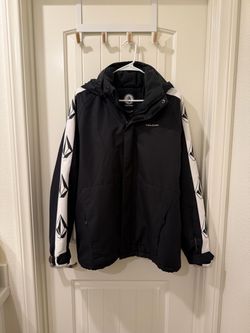 Volcom Men's Black Iconic Stone Insulated Jacket