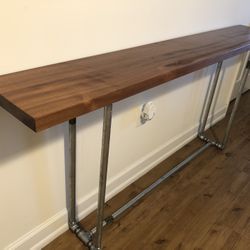 Industrial Console Table