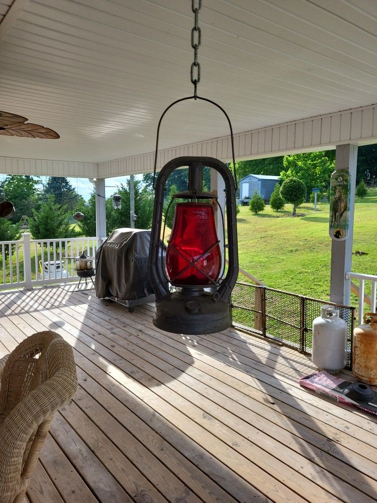 Vintage Monarch Railroad Lantern, N.Y.