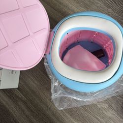 Inmorven Portable Toilet Camping Foldable Potty for Toddler 