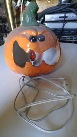Vintage ceramic Halloween Jack o'Lantern NO DELIVERY MUST PICK UP