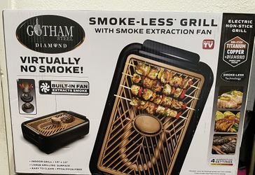 Gotham Indoor Smokeless Grill With Fan