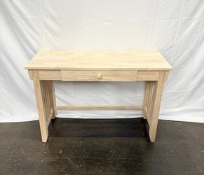Writing Desk with Solid Wood 
