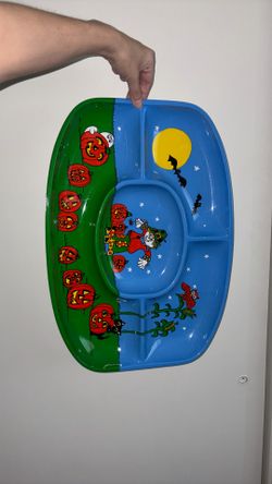 Halloween tray