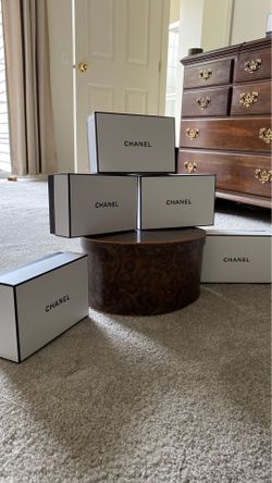 Chanel perfume boxes