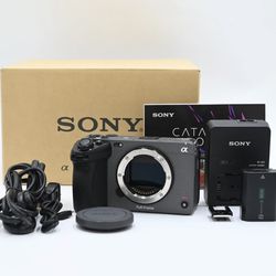 Sony Fx3 Cinema Camera + Extras (MINT)
