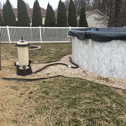 Above ground pool 12x20 oval pool