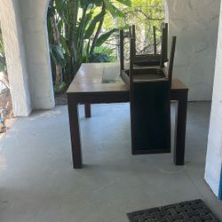Dining Table + 6 chairs  