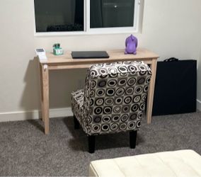Light Wood Writing Desk