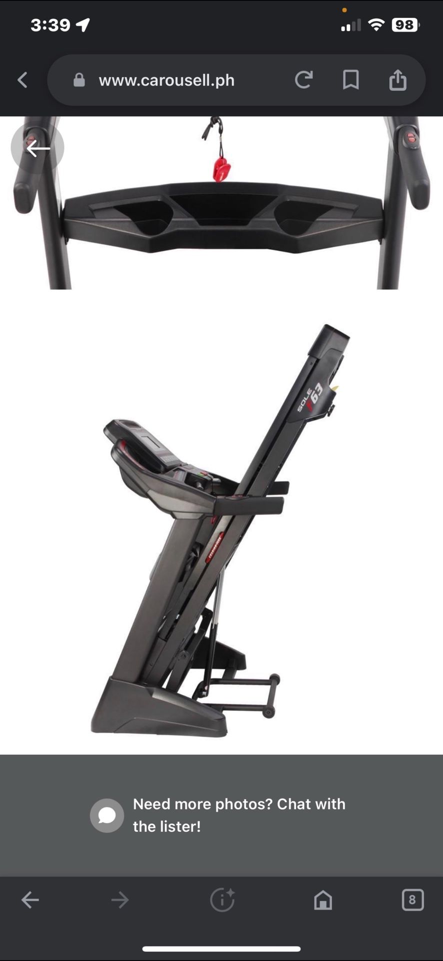 Sole F63 Treadmill