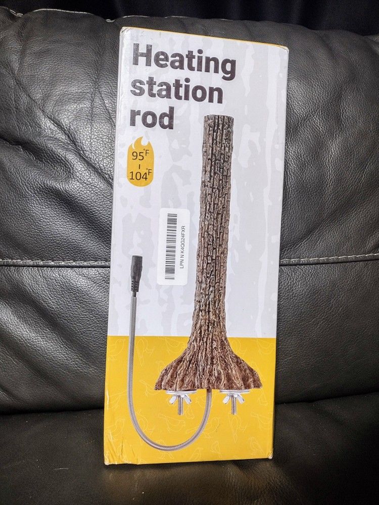 NEW Large Heated Bird Perch Branch 11.8 Inches
