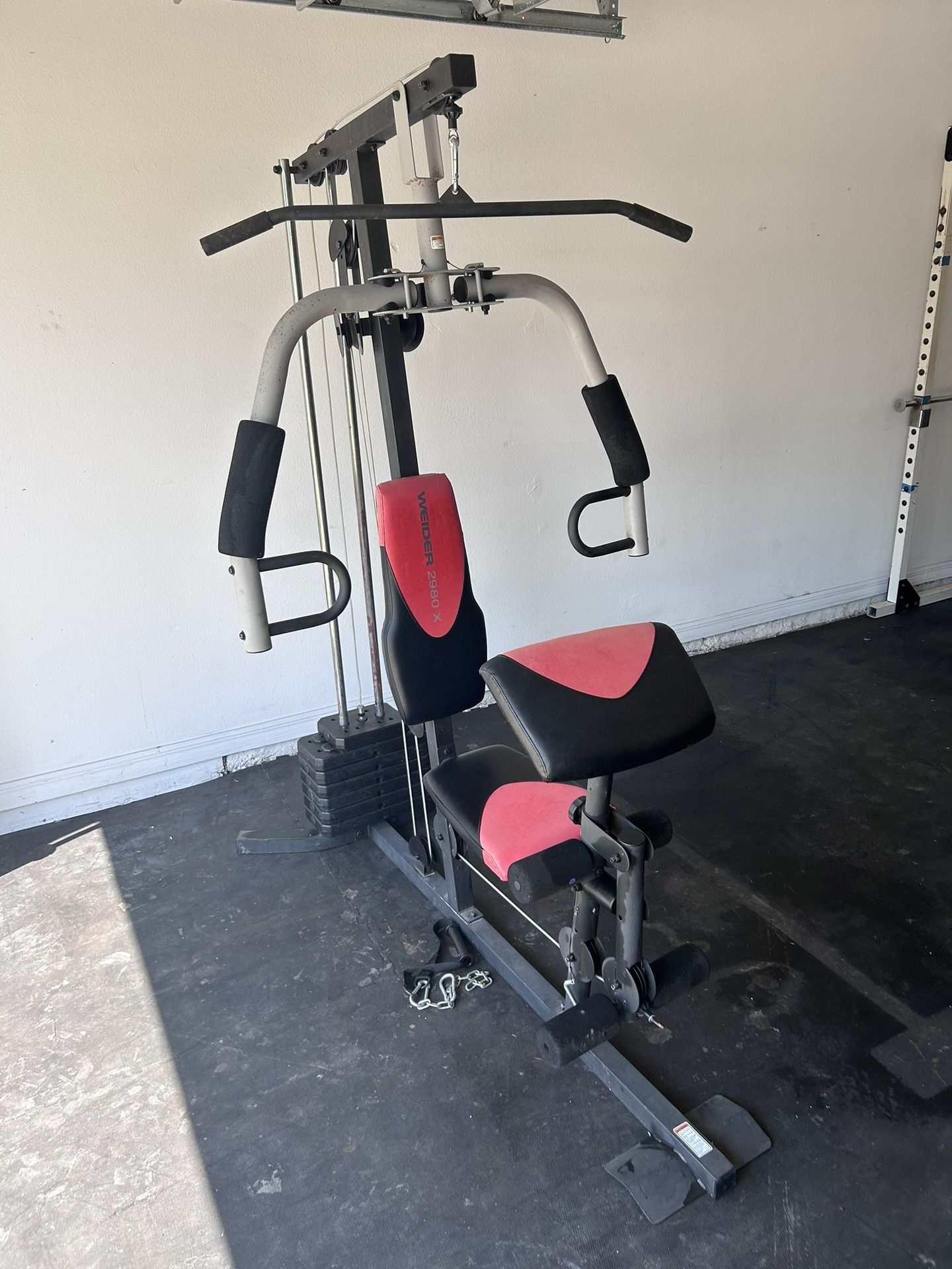 Weider 2980 home gym for sale hotsell
