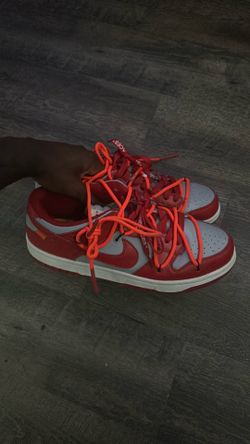 Nike Dunk Low Off-White University Red