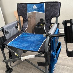 Fishing Chair With Rod Holder