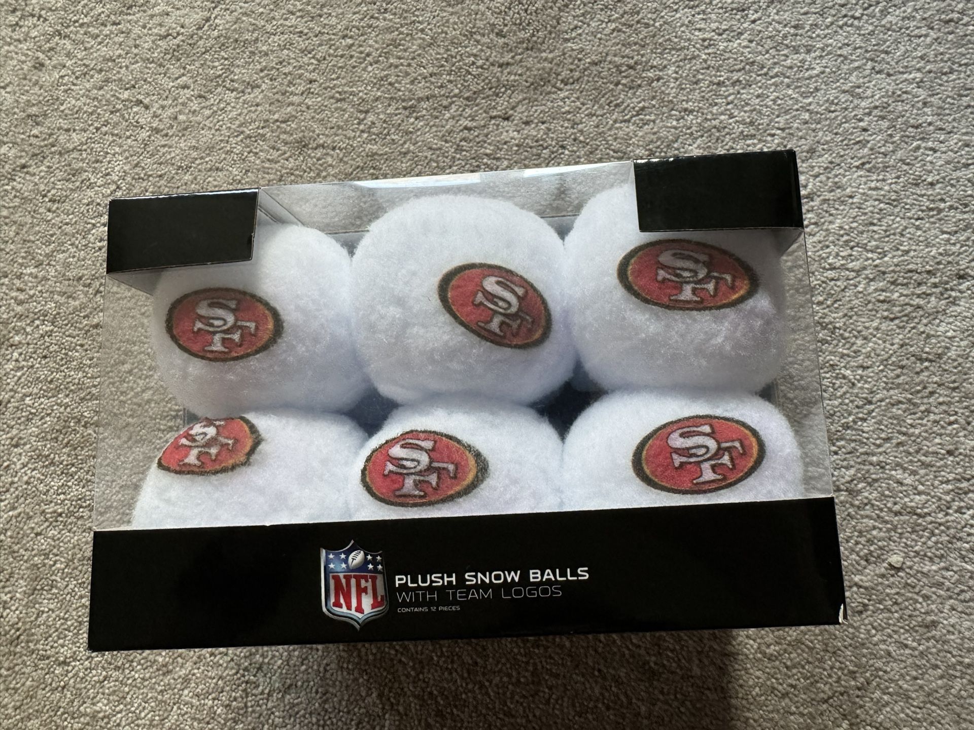 NFL FOOTBALL SAN FRANCISCO 49ers plush snowballs