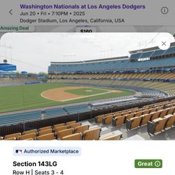 Dodgers Nationals 6/20