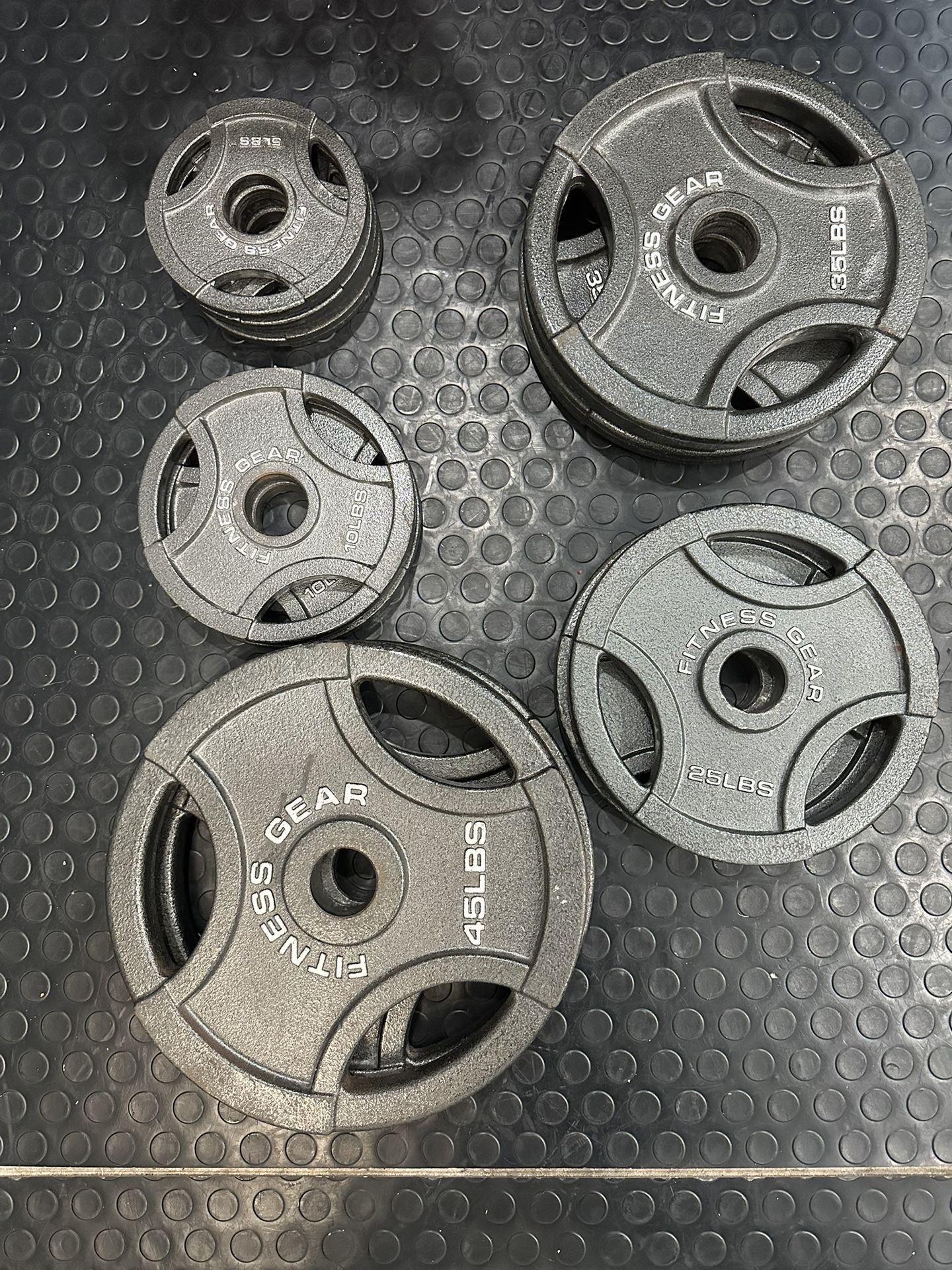 Fitness Gear Metal Weights Olympic