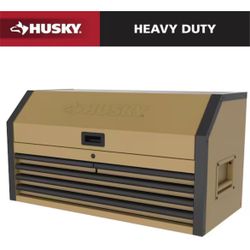 Husky Heavy-Duty 42 in. W x 20 in. D 5-Drawer Matte Desert Tan Top Chest