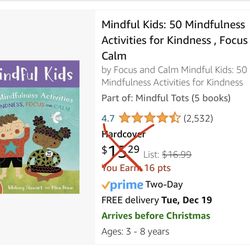 Mindful Kids. 50 Mindfulness Activities For Kindness, Focus, Calm