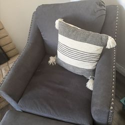 Accent Chair & Ottoman