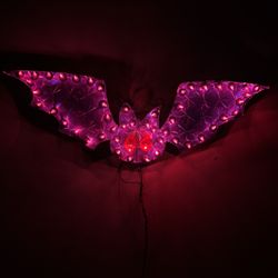 Noma Holographic Purple Bat Window Decoration-NOS (New Old Stock) W/Original Box💜See Full Details Below💜