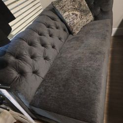 Gray Sofa Chaise 