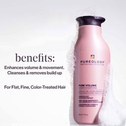 Pureology Pure Volume Volumizing Shampoo Set of 2 *NEW*