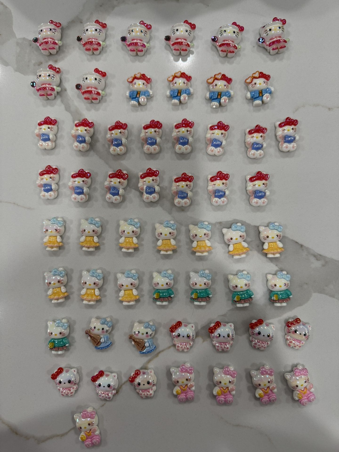 .50 cents each #2 Acrylic Charms Beads DIY or Crafting