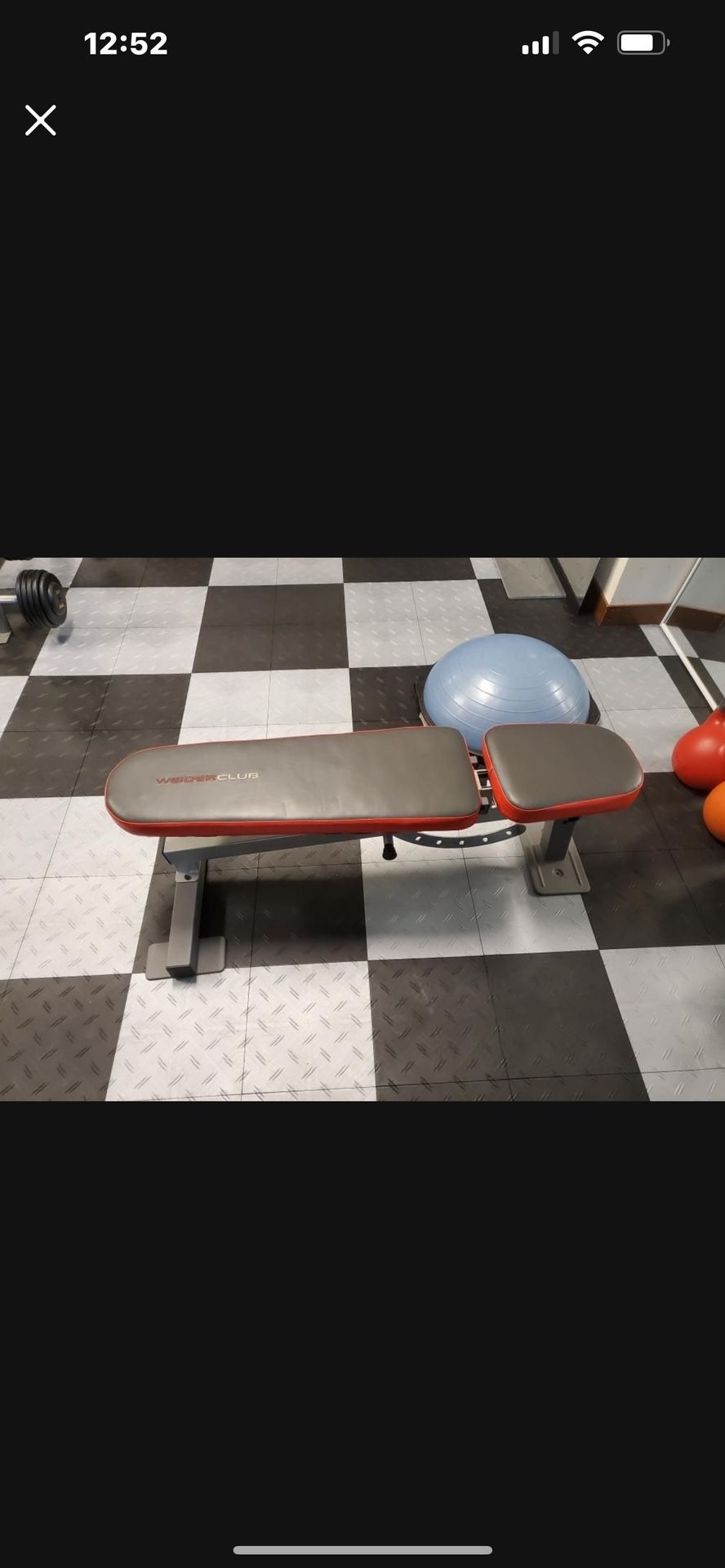 Weider Club Flat Utility Weight Bench