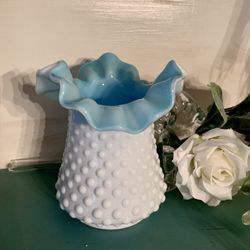 Kanawha Glass Hobnail Vase 4.5”