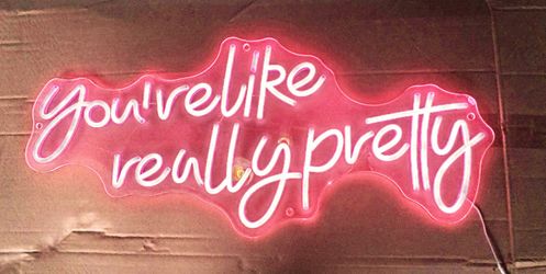 Neon Light. Neon Light Pink Neon Light Like New Condition 