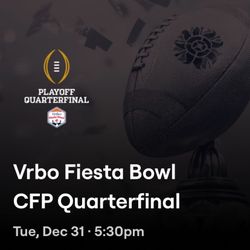 Vrbo Fiesta Bowl Tickets 