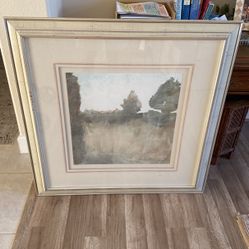 Picture 36 X 37 Wooden Frame