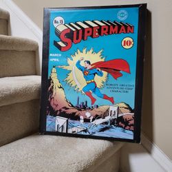 Superman canvas 1942