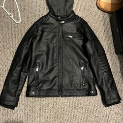 guess kids leather Jacket $65 brand new