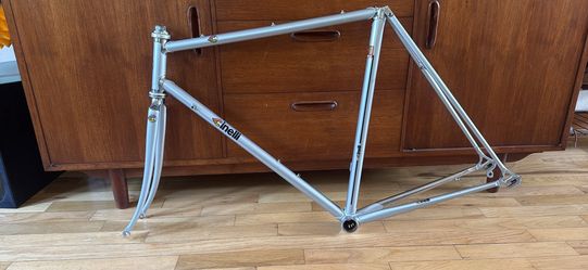 Vintage 55cm Cinelli Supercorsa road bike frame &fork