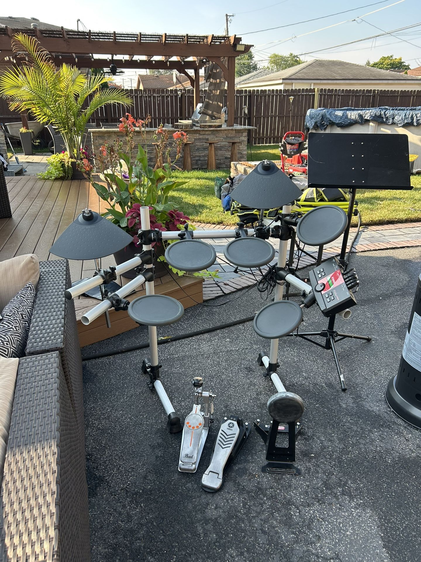 Electric Drums Set