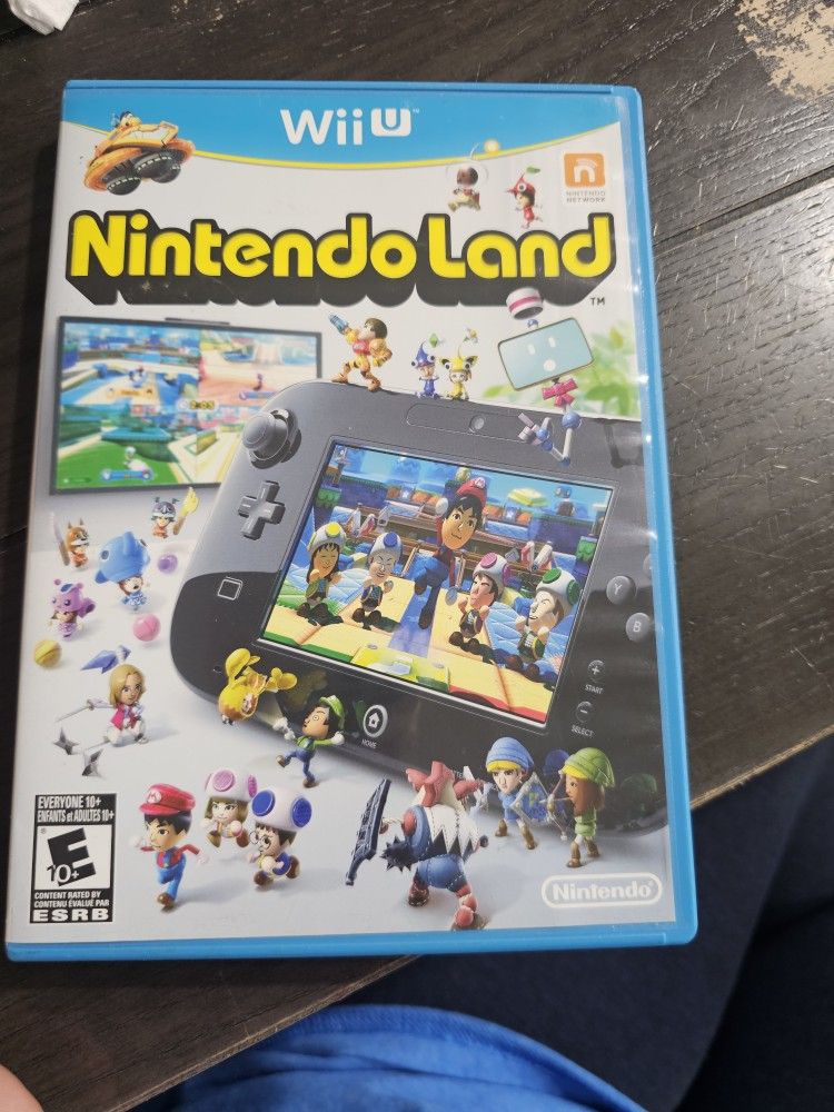 Wii U Nintendo Land Video Game 