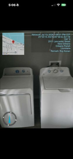 May tag washer and GE Dryer